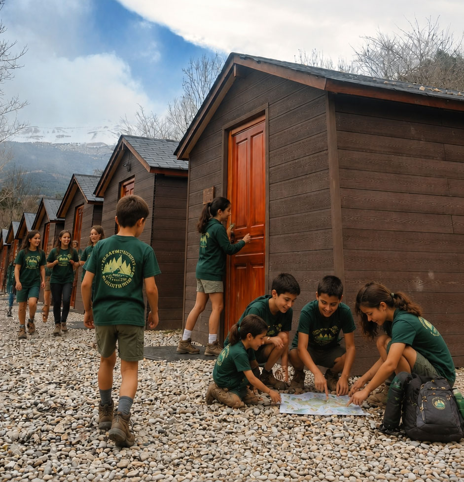 Objetivos del campamento: aprender haciendo