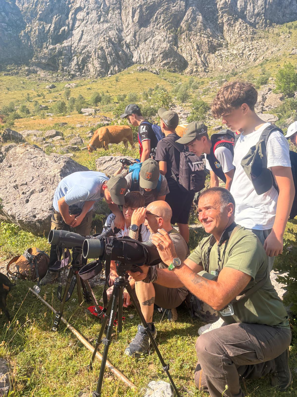 Observación de fauna en plena naturaleza